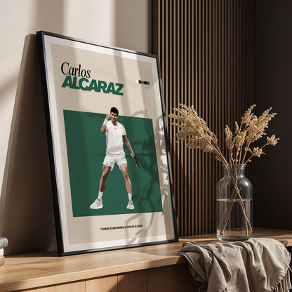 Flex Designs Poster Carlos Alcaraz FlexM 11 x 17" Home Goods - Sports  Poster