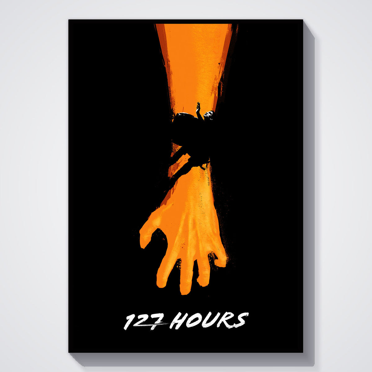 Flex Designs Poster 127 Hours Cartoon 11 x 17" Home Goods - Movie 2010 Movie Poster