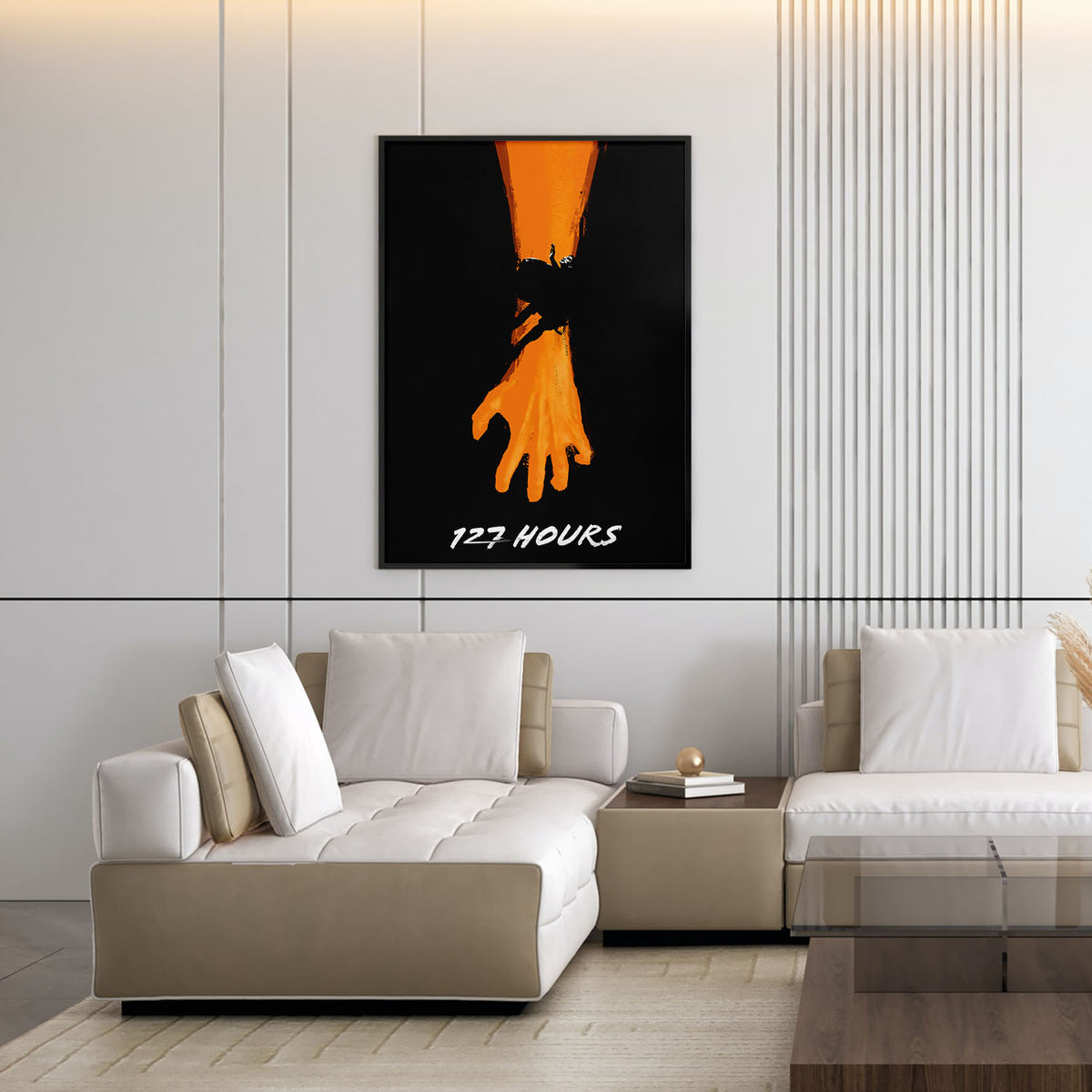 Flex Designs Poster 127 Hours Cartoon 11 x 17" Home Goods - Movie 2010 Movie Poster