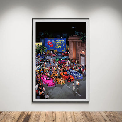 Flex Designs Poster 2 Fast 2 Furious 5 x 7" Home Goods - Movie 2003 Movie Poster