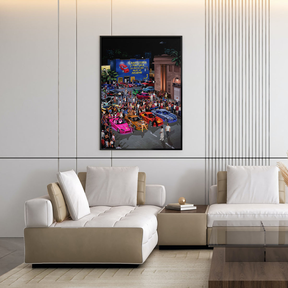 Flex Designs Poster 2 Fast 2 Furious 11 x 17" Home Goods - Movie 2003 Movie Poster