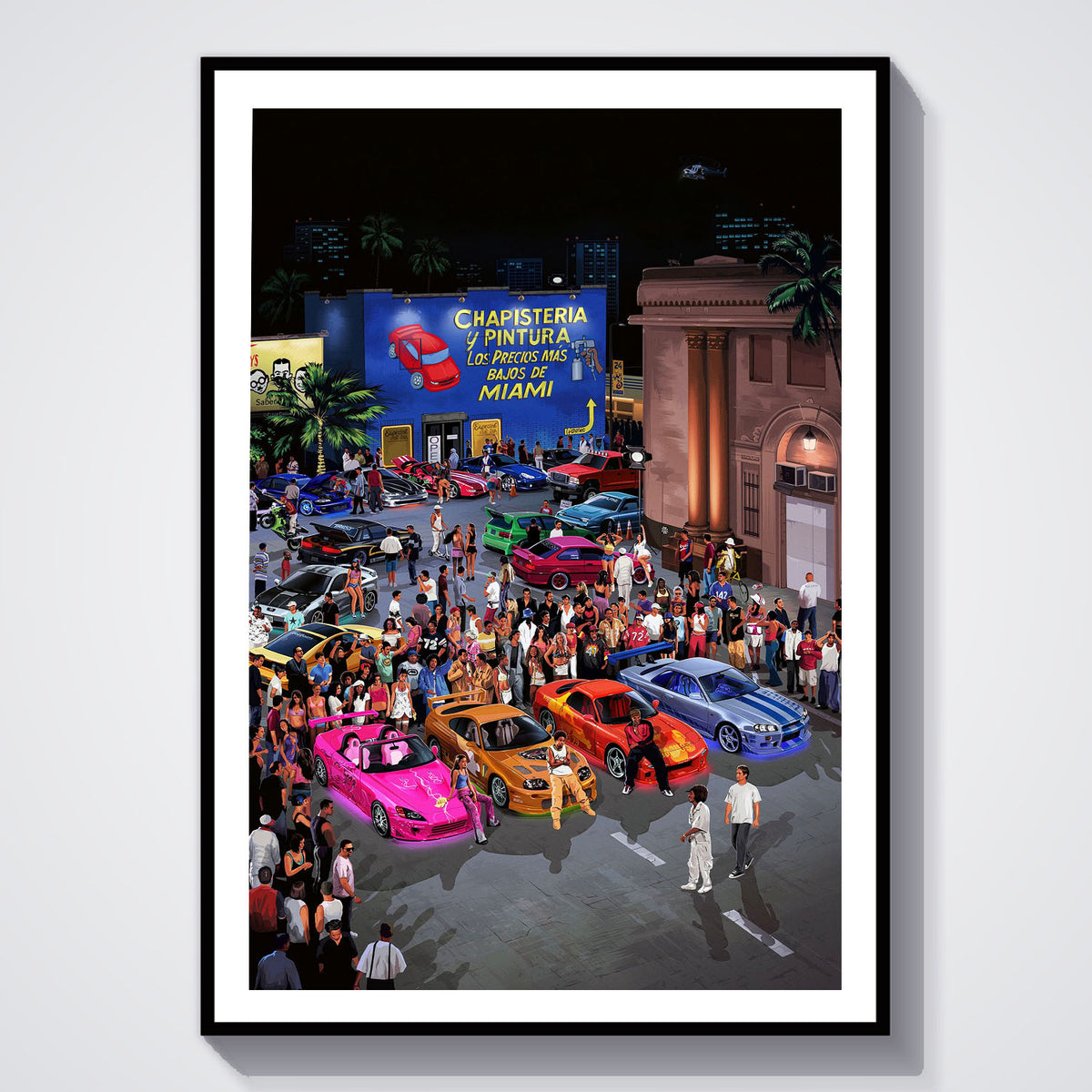 Flex Designs Poster 2 Fast 2 Furious 5 x 7" Home Goods - Movie 2003 Movie Poster