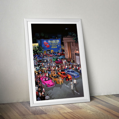 Flex Designs Poster 2 Fast 2 Furious 5 x 7" Home Goods - Movie 2003 Movie Poster