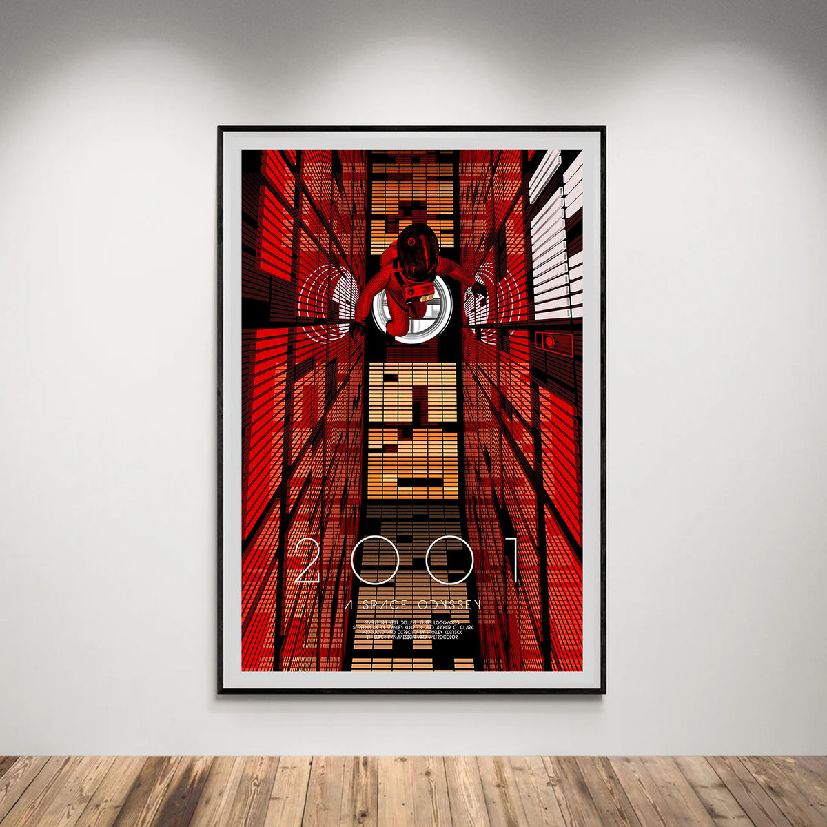 Flex Designs Poster 2001 A Space Odyssey Cover 5 x 7" Home Goods - Movie 1968 Movie Poster