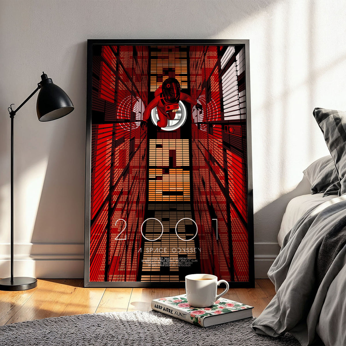 Flex Designs Poster 2001 A Space Odyssey Cover 11 x 17" Home Goods - Movie 1968 Movie Poster