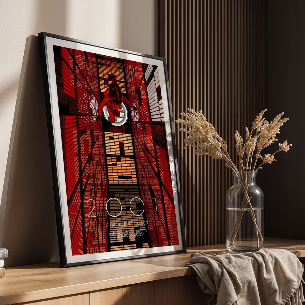 Flex Designs Poster 2001 A Space Odyssey Cover 11 x 17" Home Goods - Movie 1968 Movie Poster