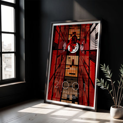 Flex Designs Poster 2001 A Space Odyssey Cover 5 x 7" Home Goods - Movie 1968 Movie Poster
