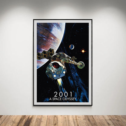 Flex Designs Poster 2001 A Space Odyssey 5 x 7" Home Goods - Movie 1968 Movie Poster