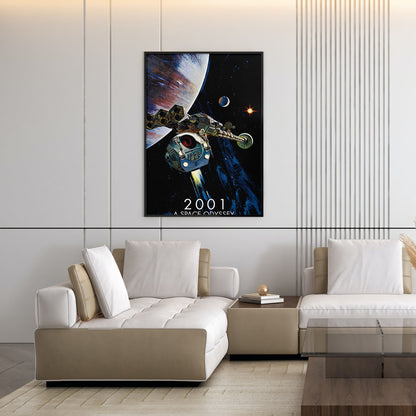 Flex Designs Poster 2001 A Space Odyssey 11 x 17" Home Goods - Movie 1968 Movie Poster