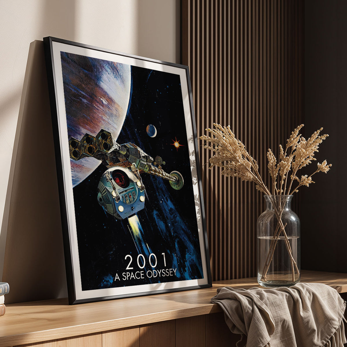 Flex Designs Poster 2001 A Space Odyssey 11 x 17" Home Goods - Movie 1968 Movie Poster