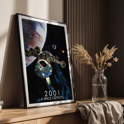 Flex Designs Poster 2001 A Space Odyssey 11 x 17" Home Goods - Movie 1968 Movie Poster