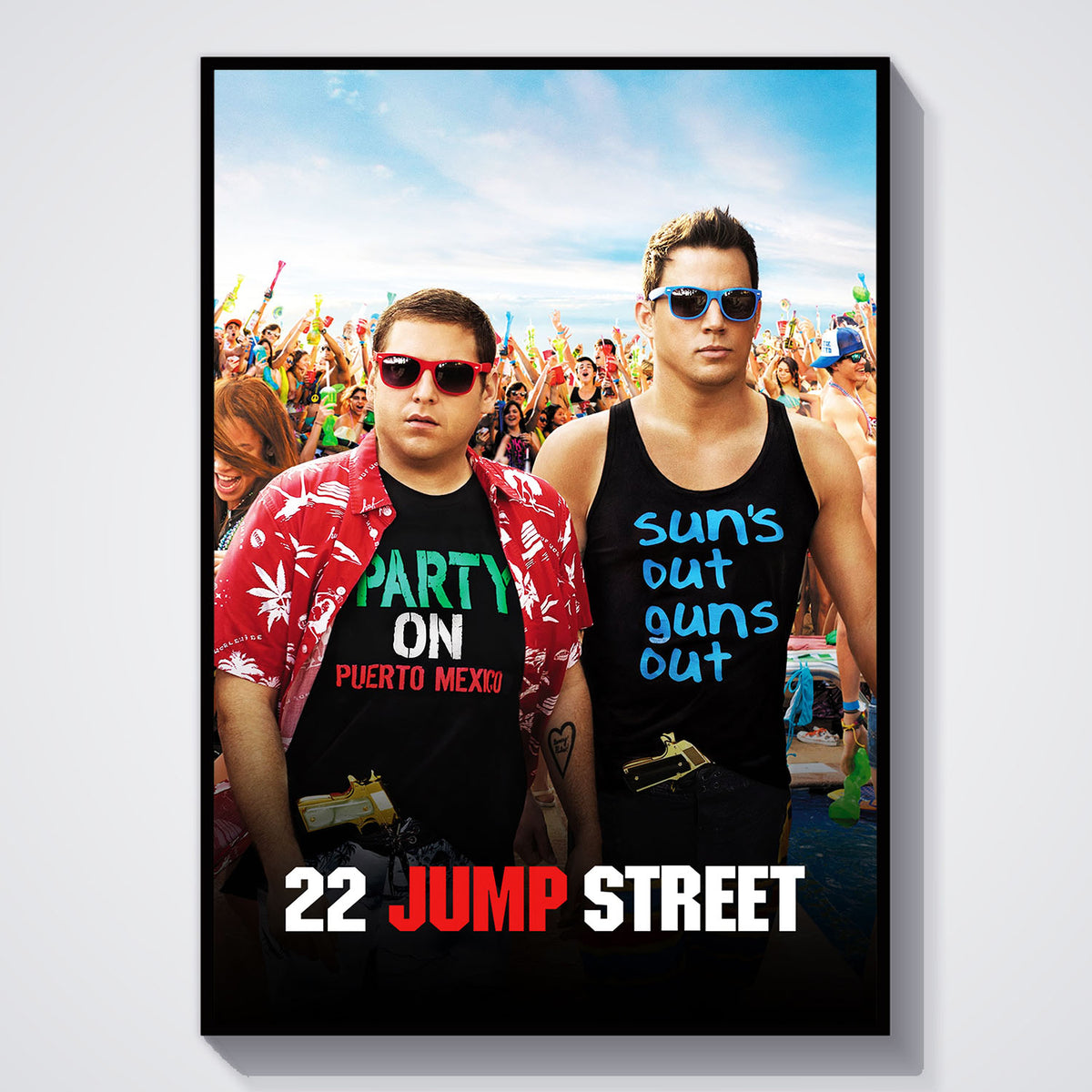 Flex Designs Poster 22 Jump Street 11 x 17" Home Goods - Movie 2014 Movie Poster