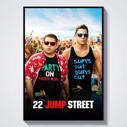 Flex Designs Poster 22 Jump Street 11 x 17" Home Goods - Movie 2014 Movie Poster