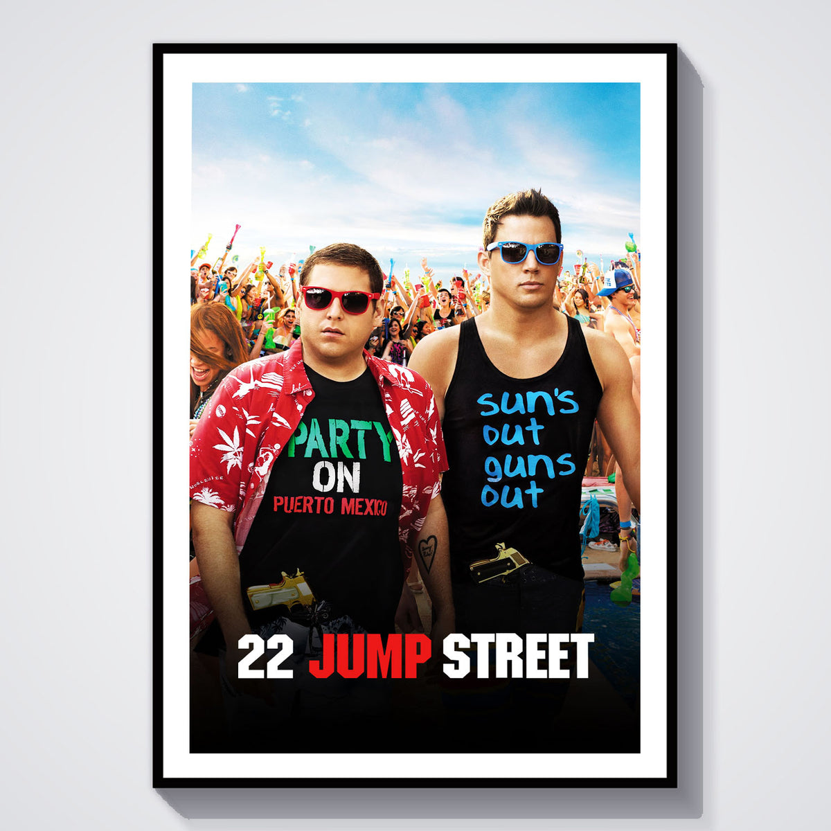 Flex Designs Poster 22 Jump Street 5 x 7" Home Goods - Movie 2014 Movie Poster