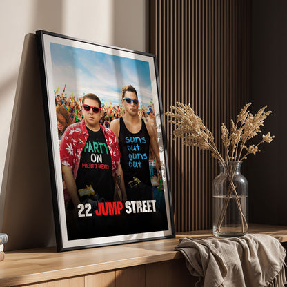 Flex Designs Poster 22 Jump Street 11 x 17" Home Goods - Movie 2014 Movie Poster