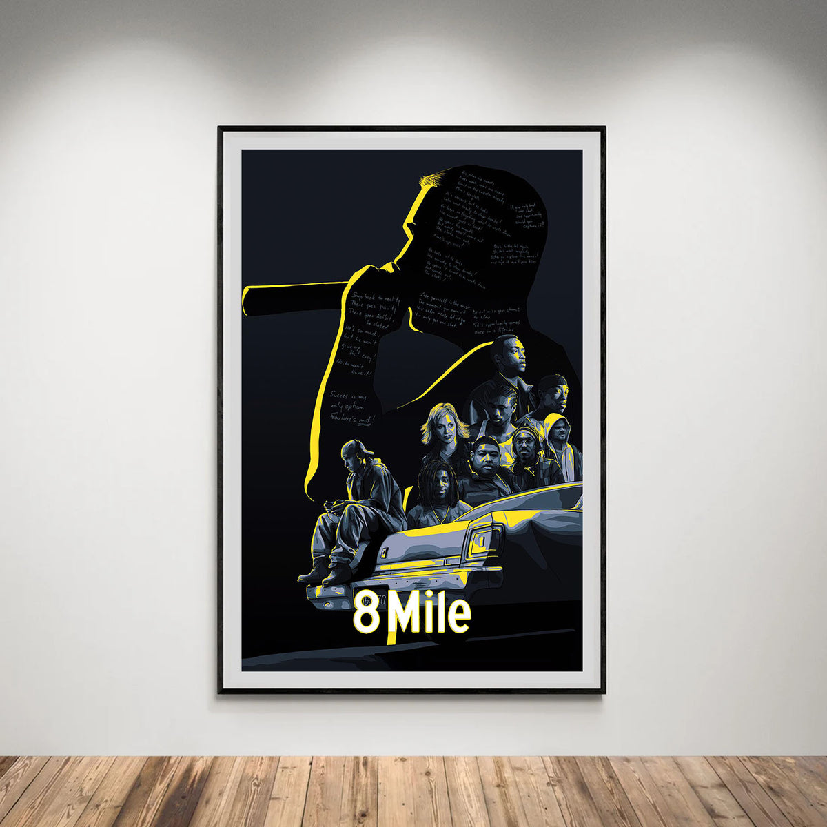 Flex Designs Poster 8 Mile 5 x 7" Home Goods - Movie 2002 Movie Poster