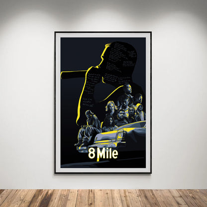 Flex Designs Poster 8 Mile 5 x 7" Home Goods - Movie 2002 Movie Poster
