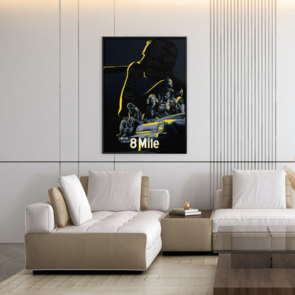 Flex Designs Poster 8 Mile 11 x 17" Home Goods - Movie 2002 Movie Poster