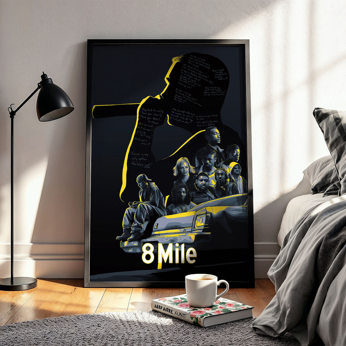 Flex Designs Poster 8 Mile 11 x 17" Home Goods - Movie 2002 Movie Poster