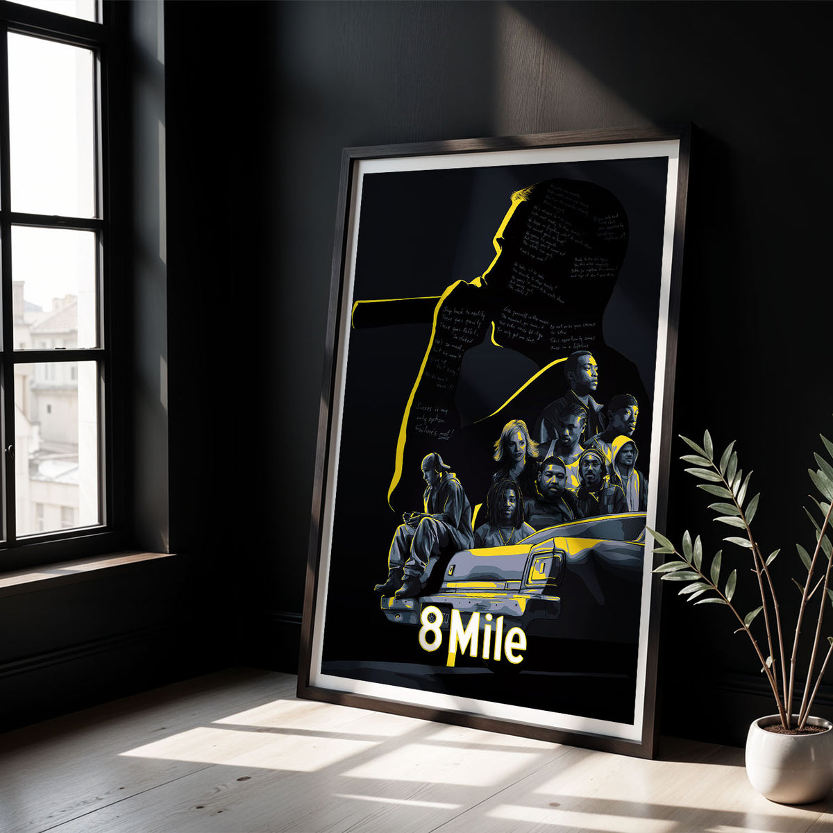 Flex Designs Poster 8 Mile 5 x 7" Home Goods - Movie 2002 Movie Poster