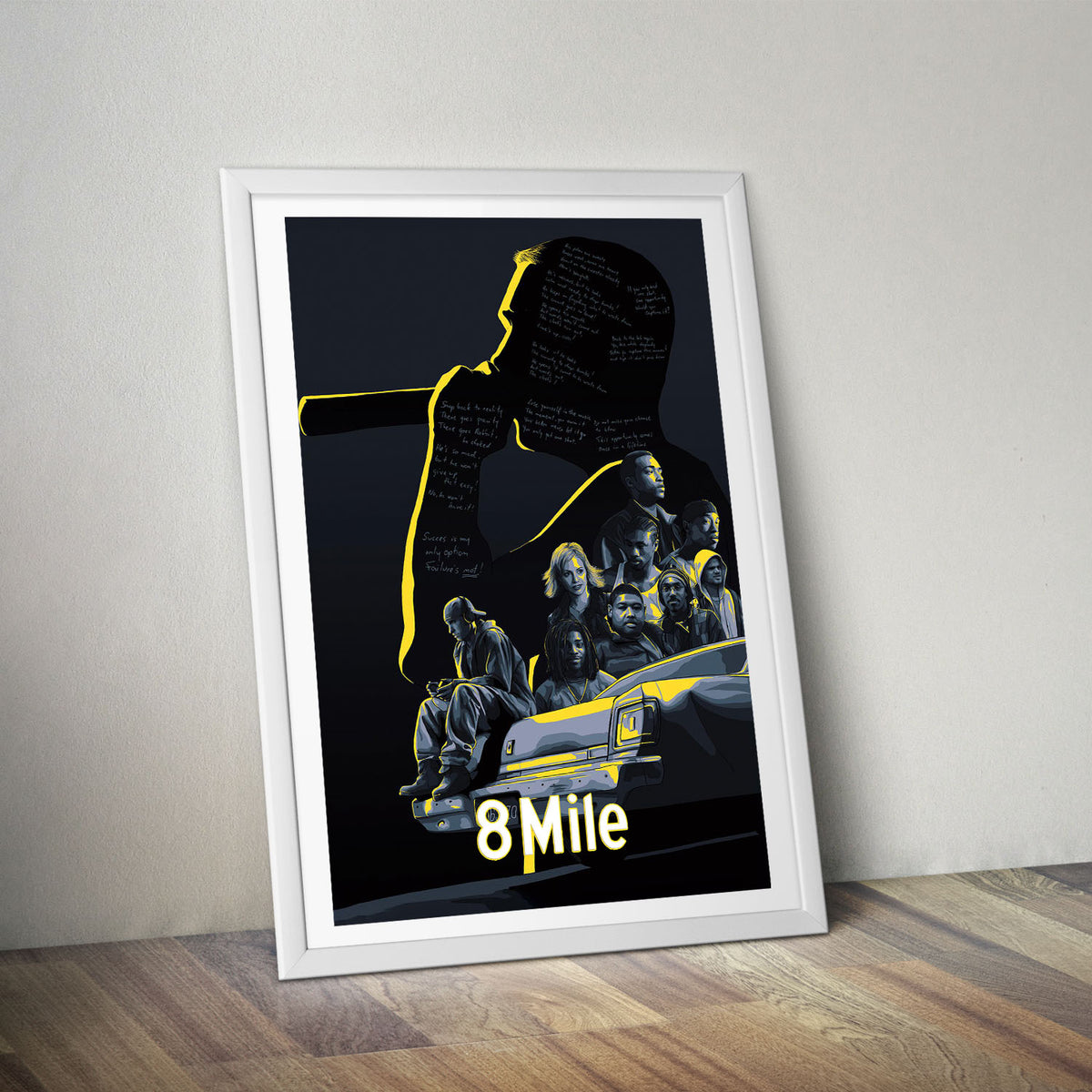 Flex Designs Poster 8 Mile 5 x 7" Home Goods - Movie 2002 Movie Poster