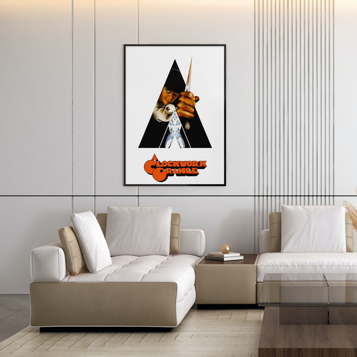 Flex Designs Poster A Clockwork Orange 11 x 17" Home Goods - Movie 1971 Movie Poster