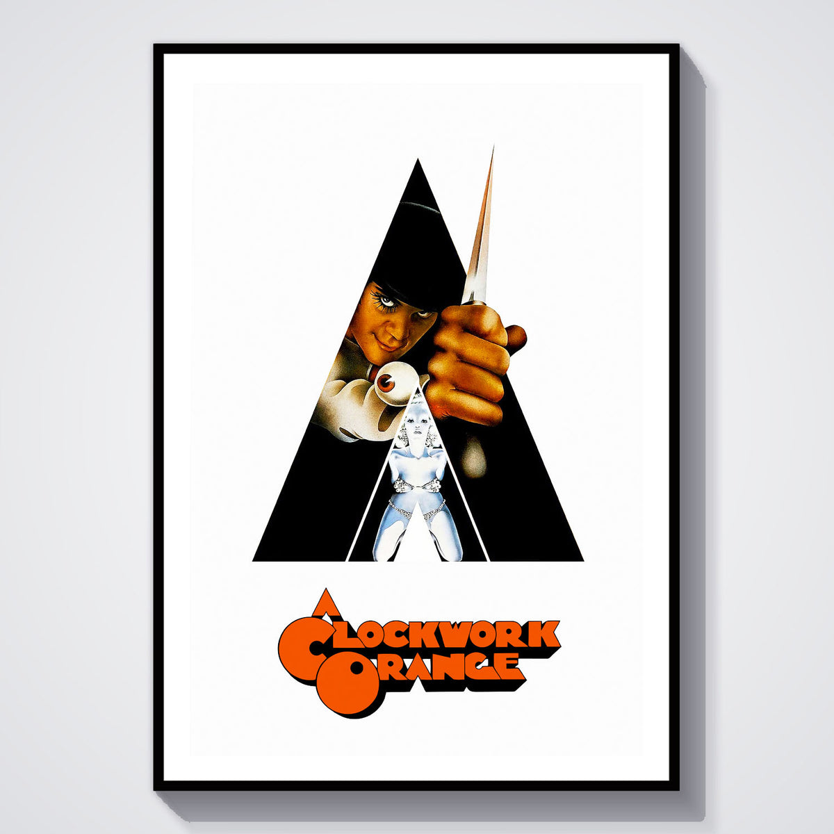 Flex Designs Poster A Clockwork Orange 5 x 7" Home Goods - Movie 1971 Movie Poster