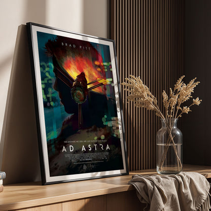 Flex Designs Poster Ad Astra Official 11 x 17" Home Goods - Movie 2019 Movie Poster