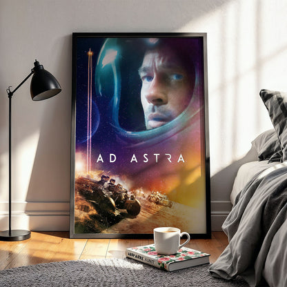 Flex Designs Poster Ad Astra Theatrical 11 x 17" Home Goods - Movie 2019 Movie Poster