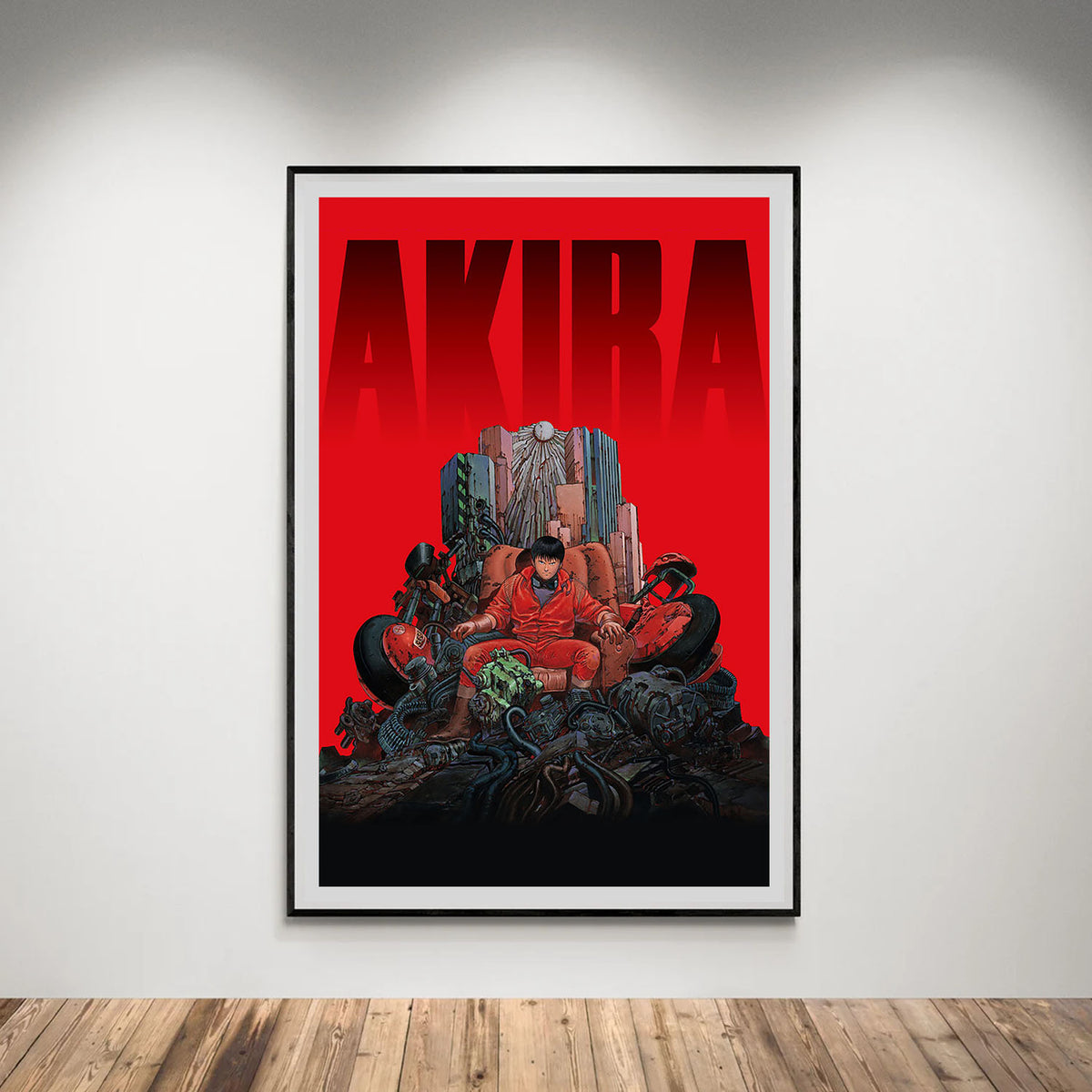 Flex Designs Poster Akira Red 5 x 7" Home Goods - Movie 1988 Movie Poster