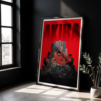 Flex Designs Poster Akira Red 5 x 7" Home Goods - Movie 1988 Movie Poster