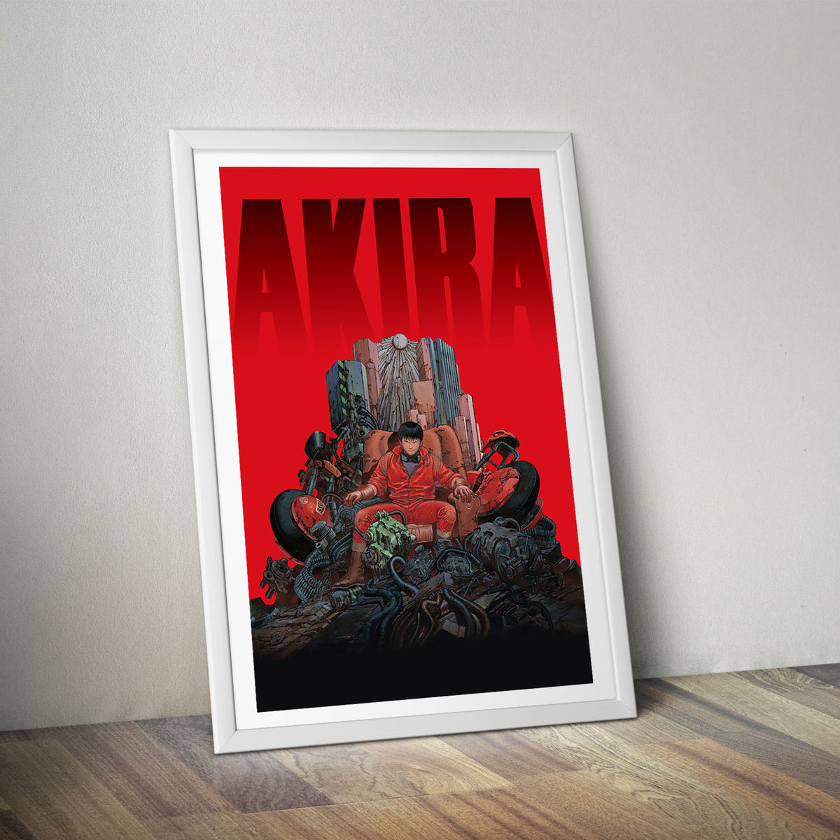 Flex Designs Poster Akira Red 5 x 7" Home Goods - Movie 1988 Movie Poster
