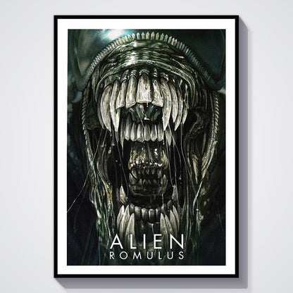 Flex Designs Poster Alien Romulus Cinematic 5 x 7" Home Goods - Movie 2024 Movie Poster