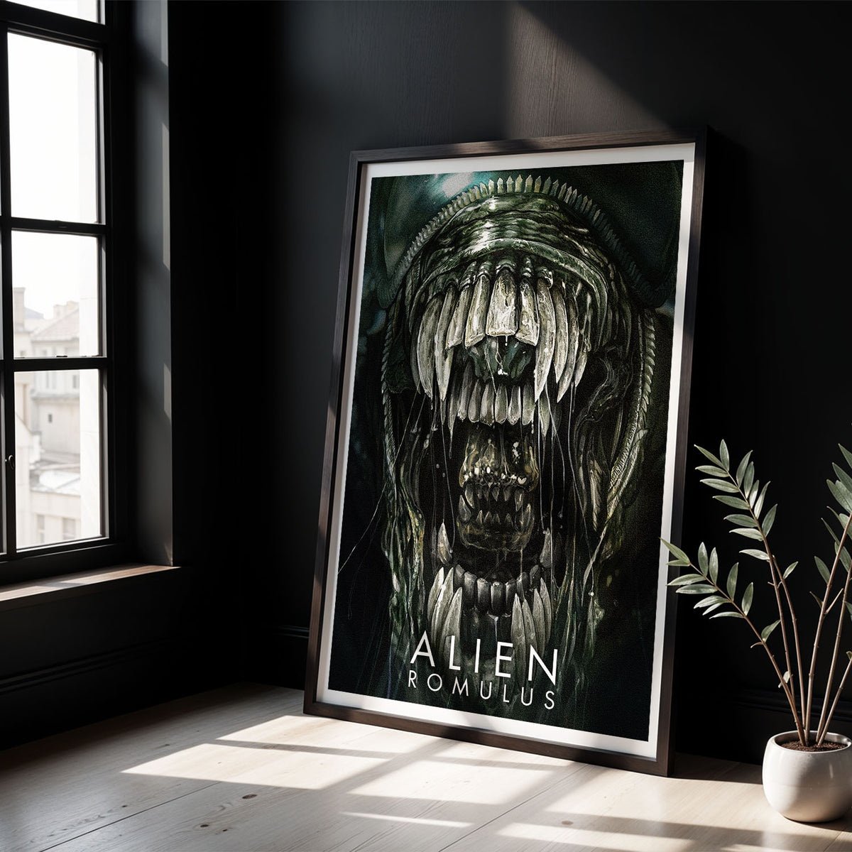 Flex Designs Poster Alien Romulus Cinematic 5 x 7" Home Goods - Movie 2024 Movie Poster