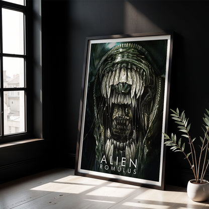 Flex Designs Poster Alien Romulus Cinematic 5 x 7" Home Goods - Movie 2024 Movie Poster