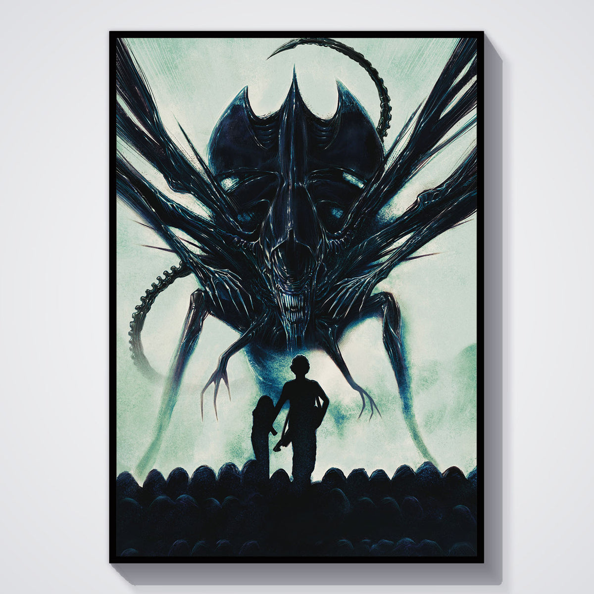 Flex Designs Poster Aliens Textless 11 x 17" Home Goods - Movie 1986 Movie Poster