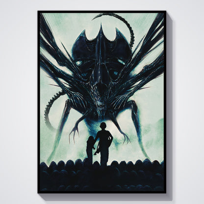 Flex Designs Poster Aliens Textless 11 x 17" Home Goods - Movie 1986 Movie Poster