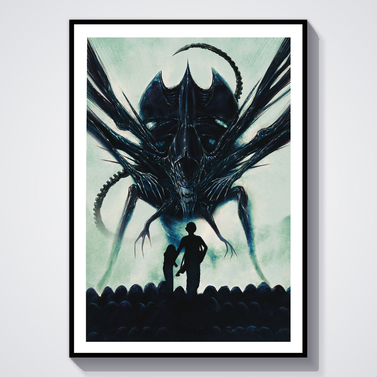 Flex Designs Poster Aliens Textless 5 x 7" Home Goods - Movie 1986 Movie Poster
