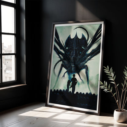 Flex Designs Poster Aliens Textless 5 x 7" Home Goods - Movie 1986 Movie Poster