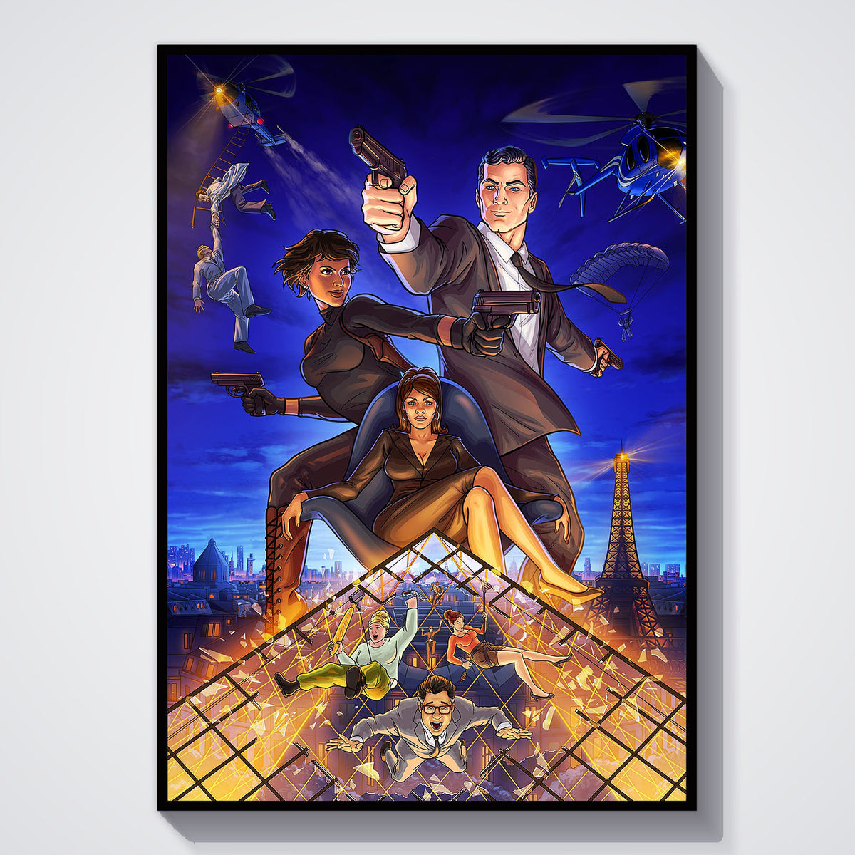 Flex Designs Poster Archer Season 14 11 x 17" Home Goods - TV Show 2009 TV Show Poster