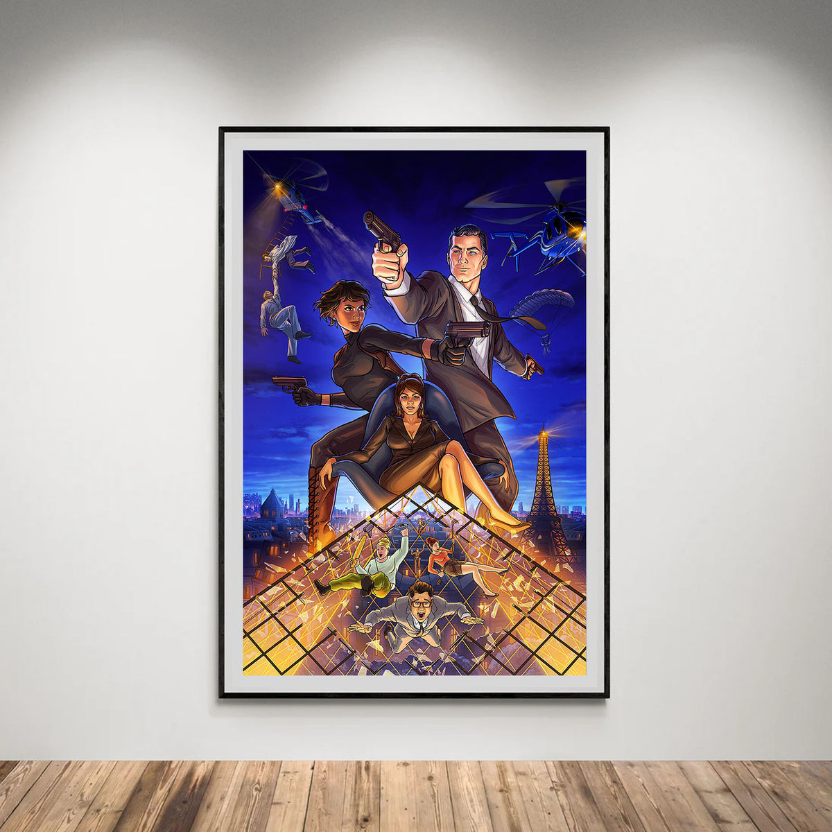 Flex Designs Poster Archer Season 14 5 x 7" Home Goods - TV Show 2009 TV Show Poster