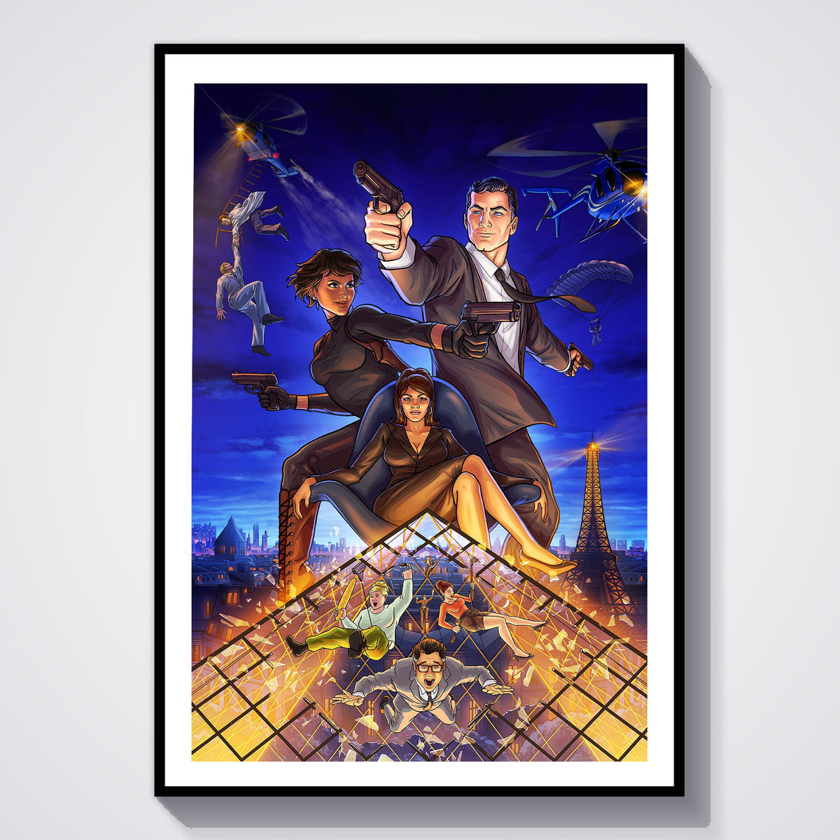 Flex Designs Poster Archer Season 14 5 x 7" Home Goods - TV Show 2009 TV Show Poster
