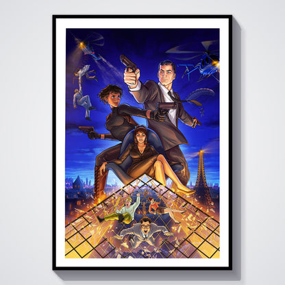 Flex Designs Poster Archer Season 14 5 x 7" Home Goods - TV Show 2009 TV Show Poster