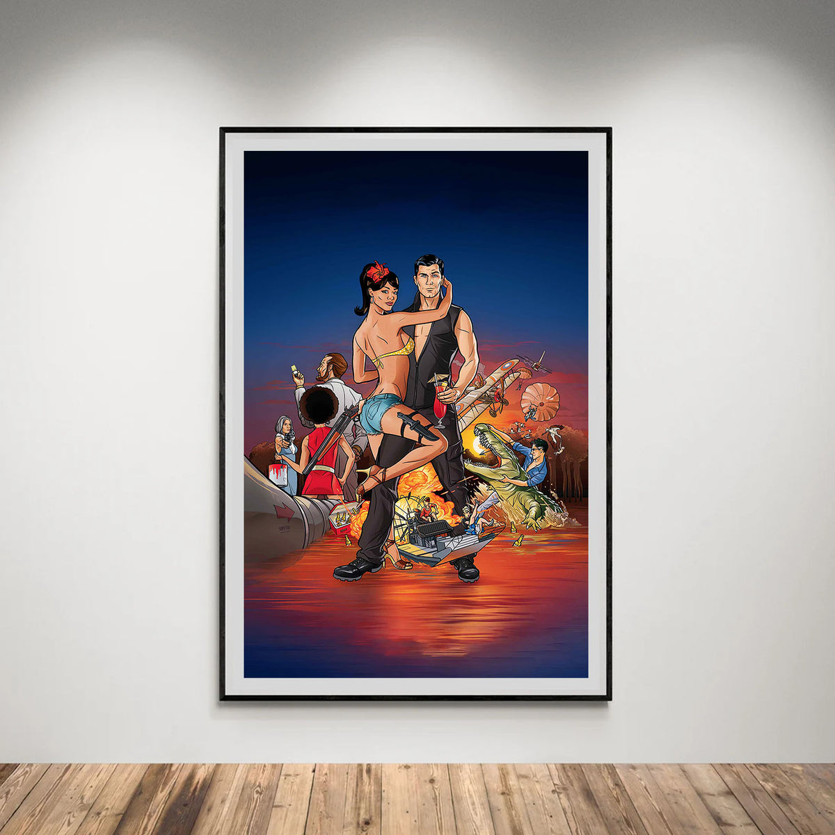 Flex Designs Poster Archer Season 2 5 x 7" Home Goods - TV Show 2009 TV Show Poster