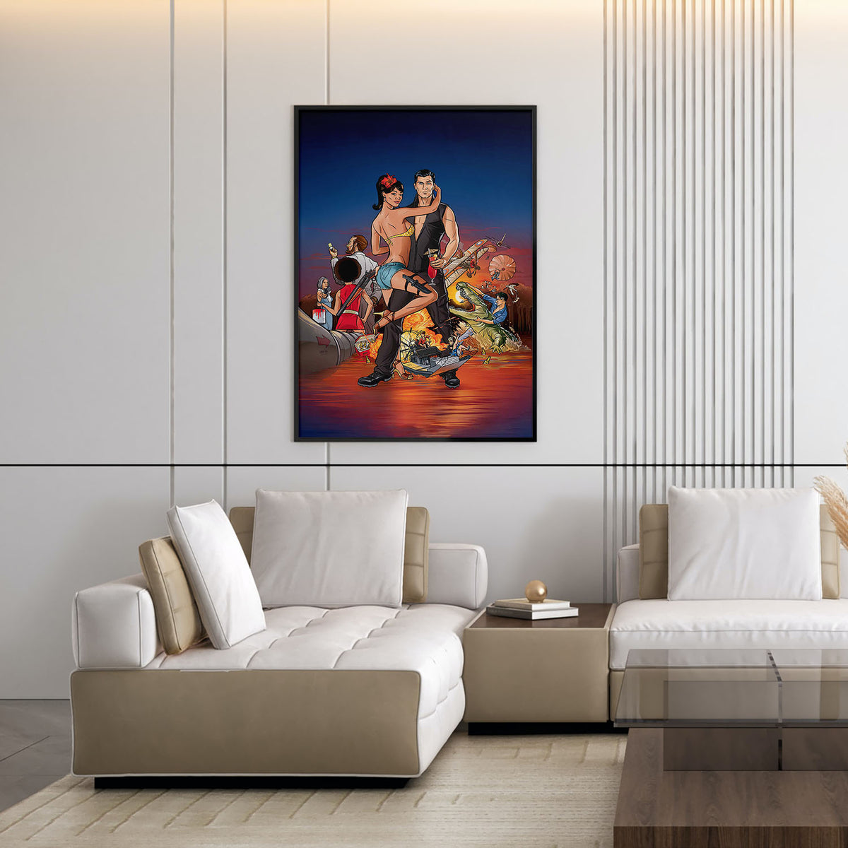 Flex Designs Poster Archer Season 2 11 x 17" Home Goods - TV Show 2009 TV Show Poster