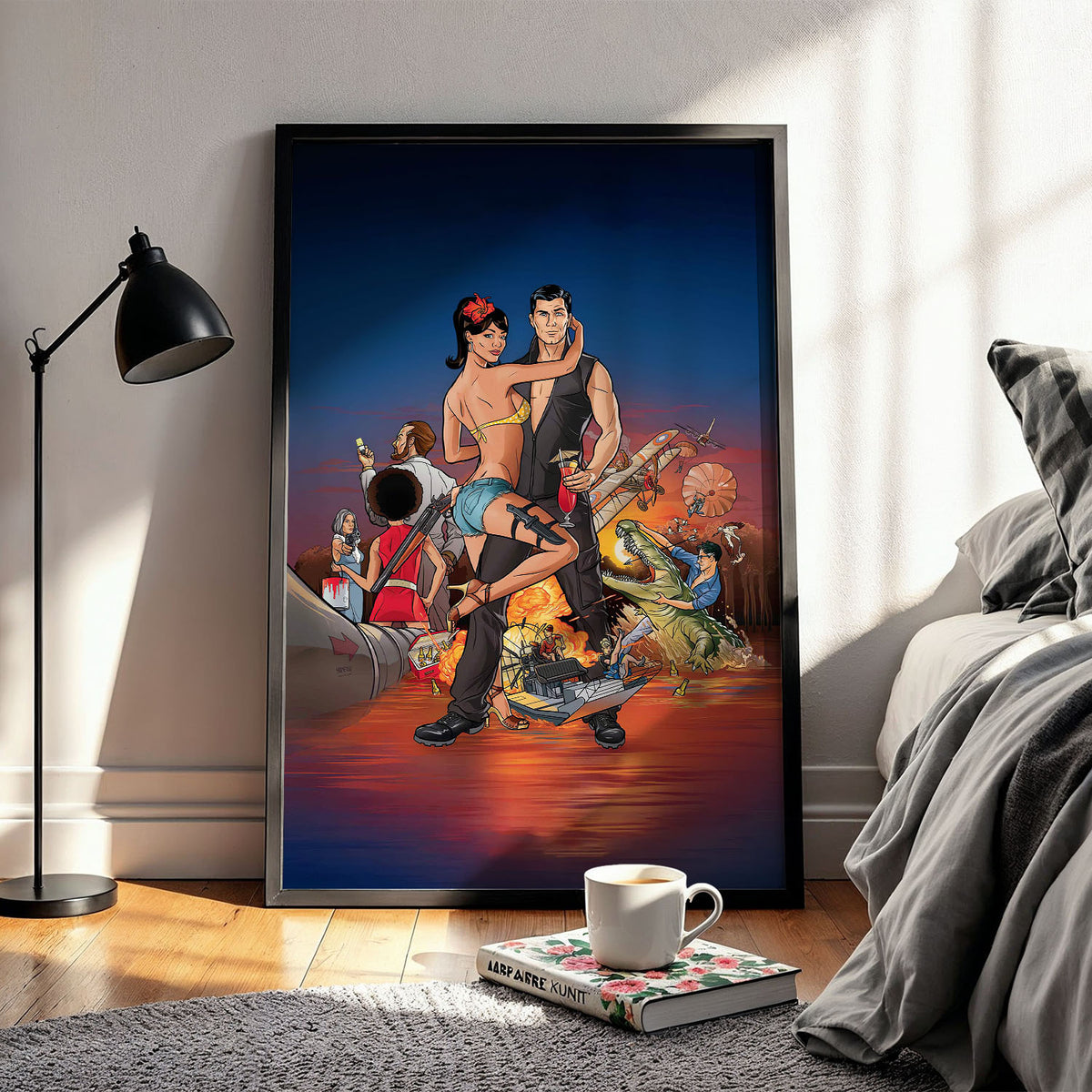 Flex Designs Poster Archer Season 2 11 x 17" Home Goods - TV Show 2009 TV Show Poster