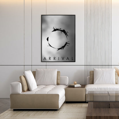 Flex Designs Poster Arrival Minimalist 11 x 17" Home Goods - Movie 2016 Movie Poster