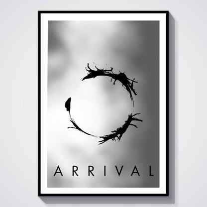 Flex Designs Poster Arrival Minimalist 5 x 7" Home Goods - Movie 2016 Movie Poster