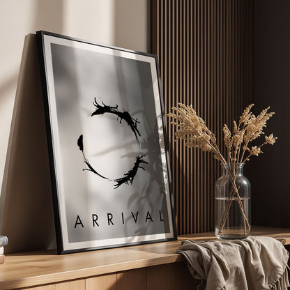 Flex Designs Poster Arrival Minimalist 11 x 17" Home Goods - Movie 2016 Movie Poster