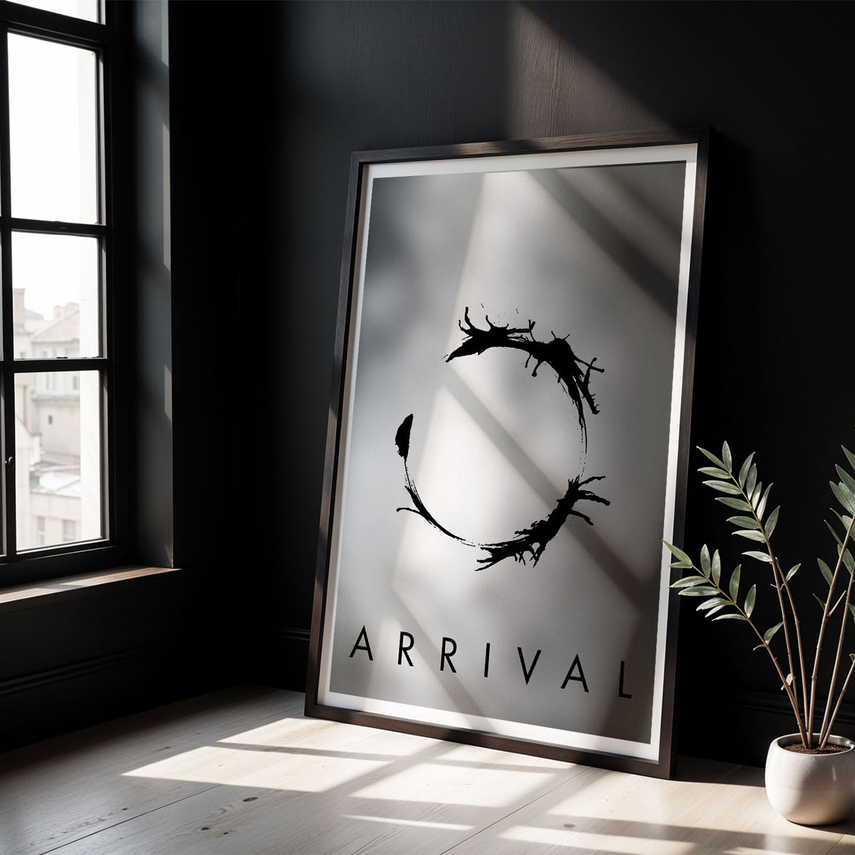 Flex Designs Poster Arrival Minimalist 5 x 7" Home Goods - Movie 2016 Movie Poster